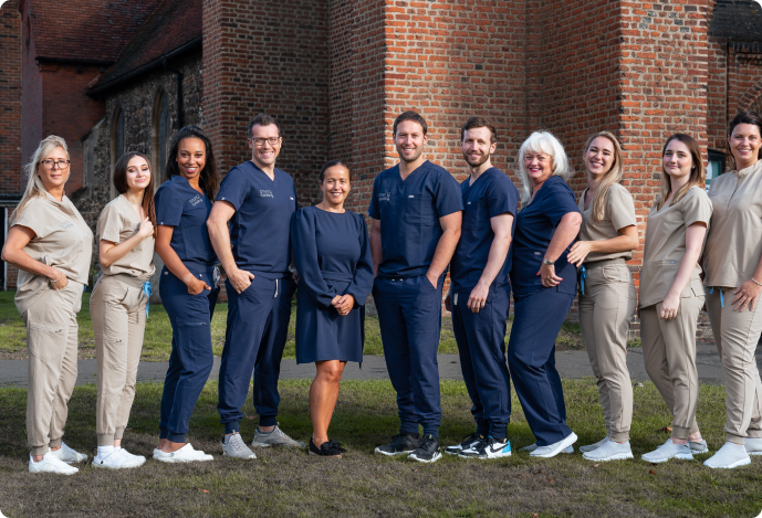 Photography of Dental Clinic Team by Dimension Digital