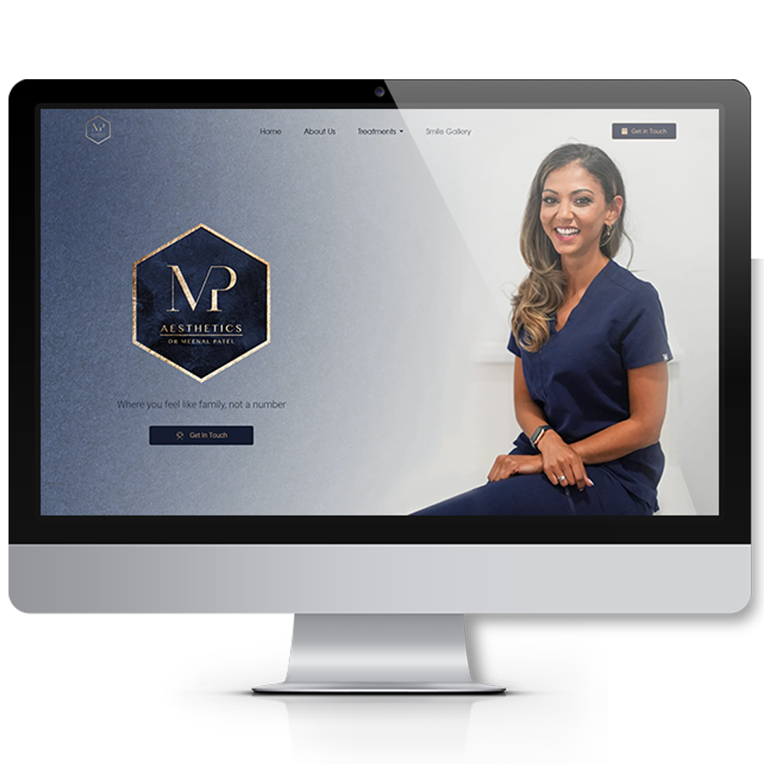 MP Aesthetics Website Design by Dimension Digital